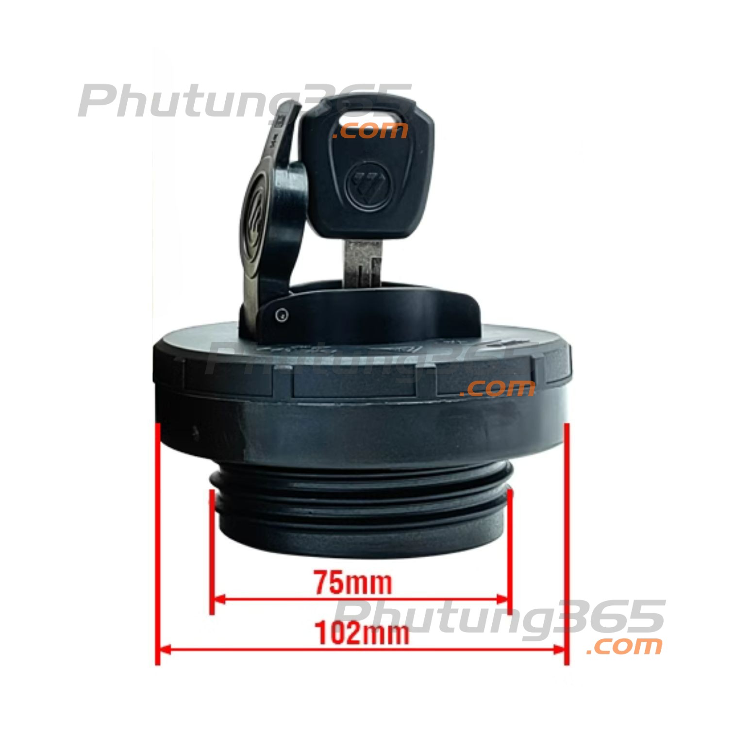 Ảnh Nắp thùng dầu, xe tải Ollin 75mm